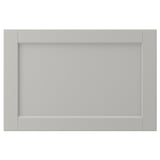 LERHYTTAN Door, light grey, 60x40 cm