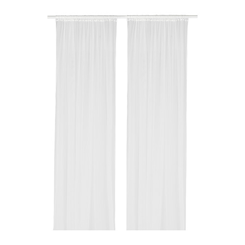 LILL Net curtains, 1 pair IKEA