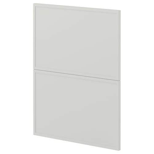 METOD 2 fronts for dishwasher, Aspudden light grey, 60 cm