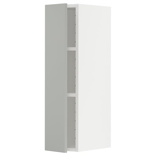METOD kitchen cabinet, light grey, square shape, modern design.