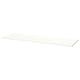 MITTZON clean white rectangular shelf, simple modern design.
