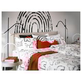 NÄVLINGE LED floor/read lamp, black