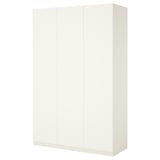 PAX / FORSAND Wardrobe, white/white, 150x60x236 cm