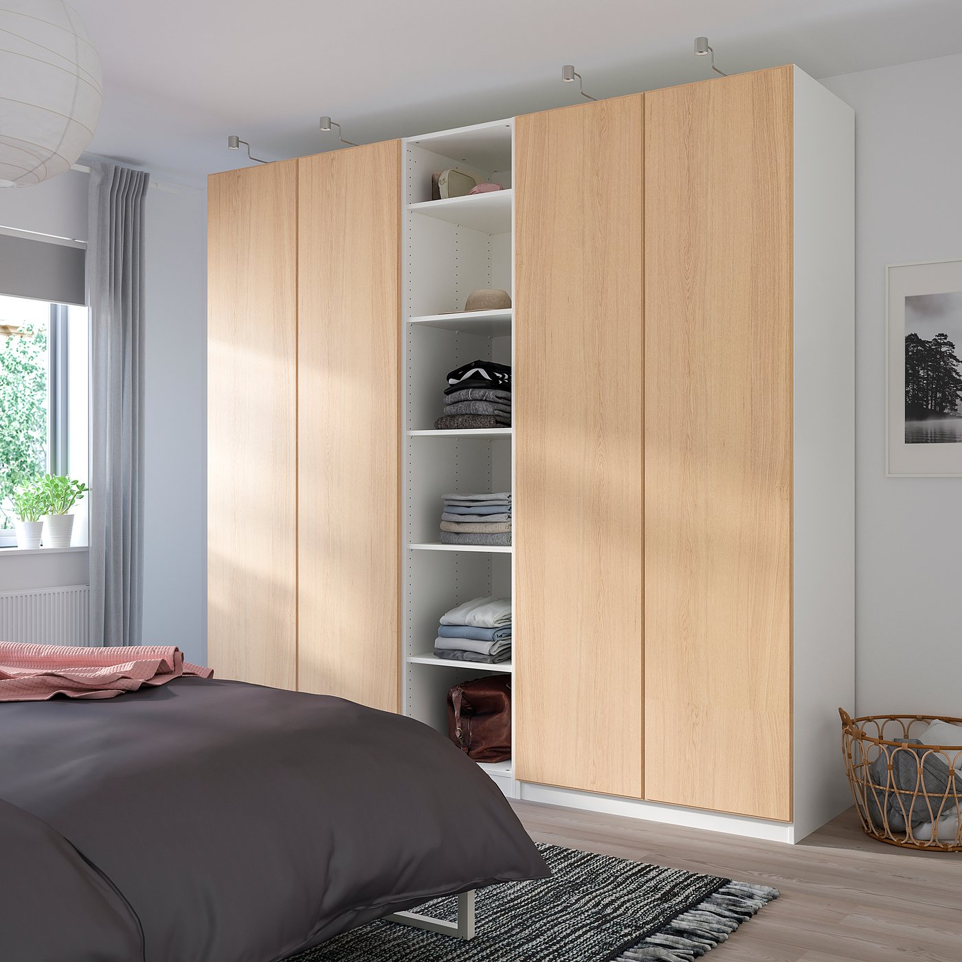 Repvag باب قشرة سنديان مصبوغ أبيض 50x229 سم Ikea Repvag باب قشرة سنديان مصبوغ أبيض 50x229 سم Ikea