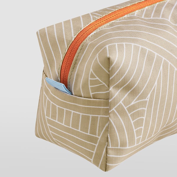 ROMELSÖN Accessory bag, set of 2, patterned