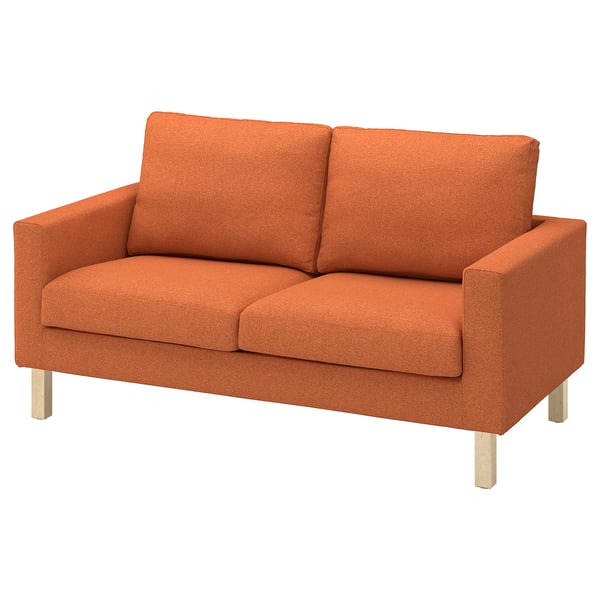 SALTSJÖBADEN Cover for 2-seat sofa, Tonerud red-brown