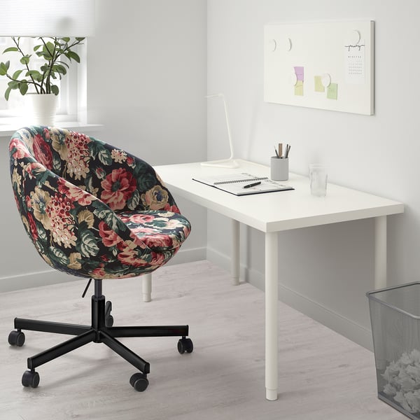 SKRUVSTA Swivel chair, Lingbo multicolour IKEA