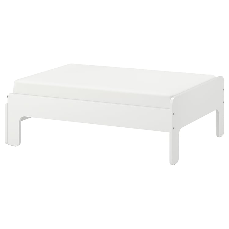 SLÄKT extendable bed, white, 80x200 cm IKEA