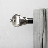 STINKSYSKA Finials, 1 pair, silver-colour