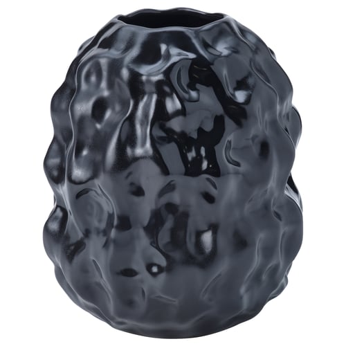 STOCKHOLM 2025 Vase, black, 27 cm