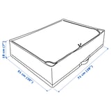 STUK Storage case, white/grey, 71x51x18 cm