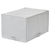 STUK Storage case, white/grey, 34x51x28 cm