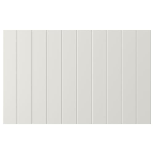 SUTTERVIKEN: white, rectangular, panel, simple design, made from acrylic painted fibreboard.