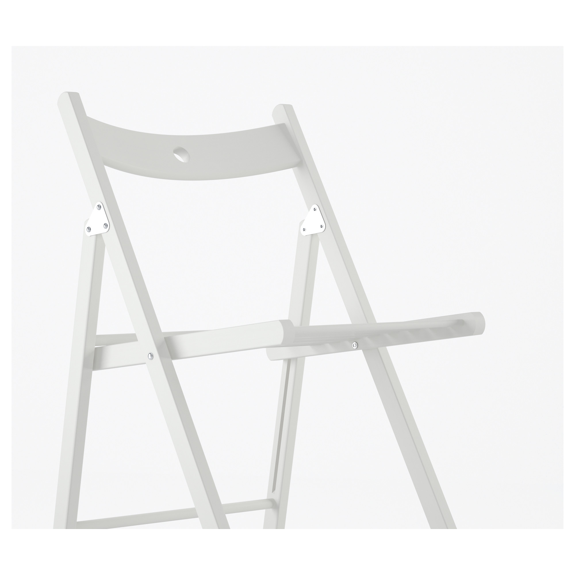 TERJE Folding chair, white IKEA