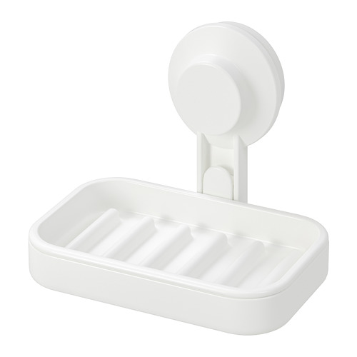 TISKEN Soap dish with suction cup IKEA