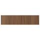TISTORP Drawer front, brown walnut effect, 80x20 cm