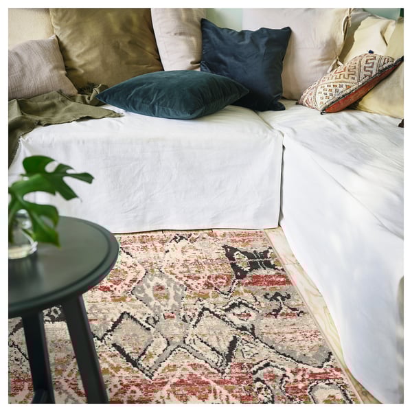 TOFTEBJERG Rug, low pile, multicolour, 160x235 cm