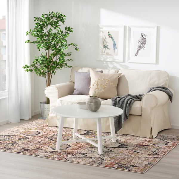 TOFTEBJERG Rug, low pile, multicolour, 160x235 cm