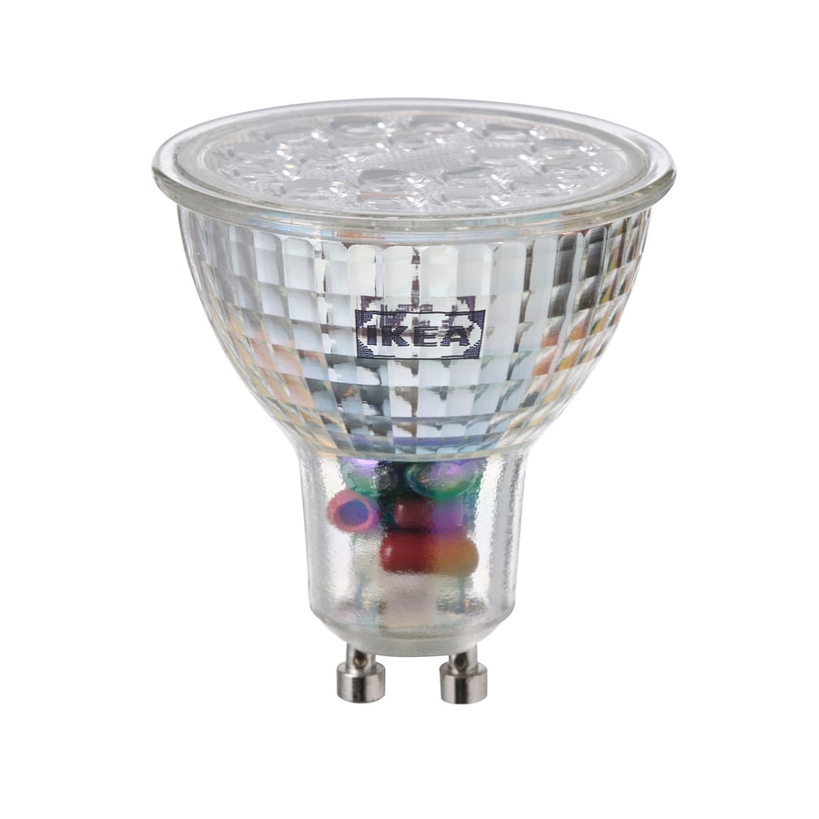 TRÅDFRI لمبة LED GU10 345 lumen, ذكي تعتيم لاسلكي/طيف أبيض - IKEA