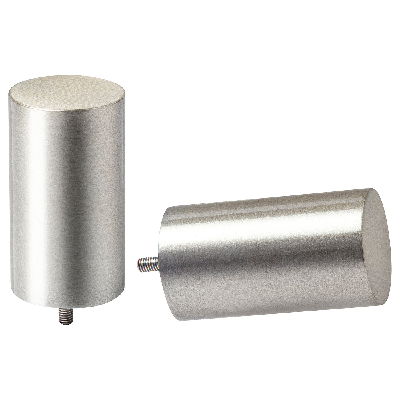 UDDNATE finials, 1 pair, silvercolour IKEA