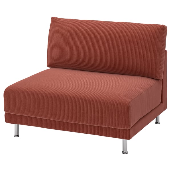 UPPÅKRA 1.5-seat module, Samsala brown-red