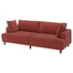 UPPÅKRA 3-seat modular sofa, Samsala brown-red