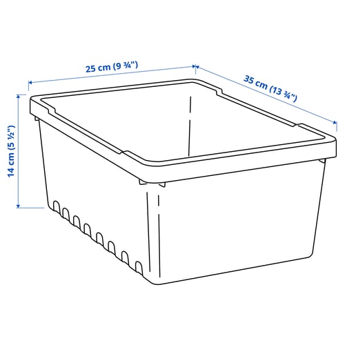 Illustration with measurements for the product: UPPSNOFSAD.
