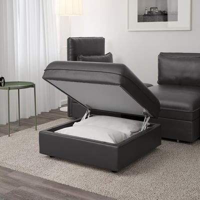 مساند للقدم ومقاعد مصنوعة من القماش من ايكيا ikea