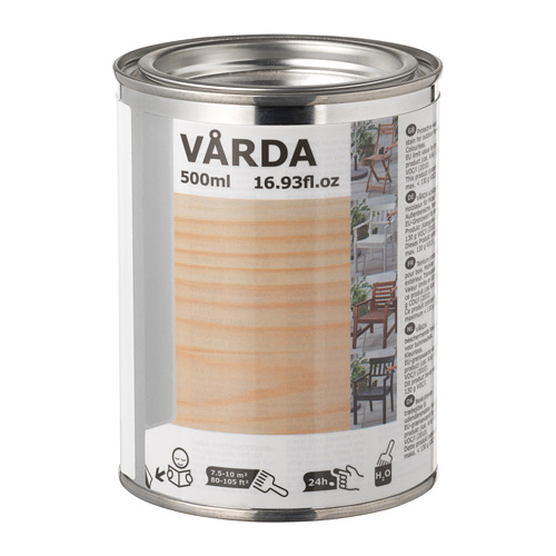 VÅRDA Wood stain, outdoor use colourless IKEA