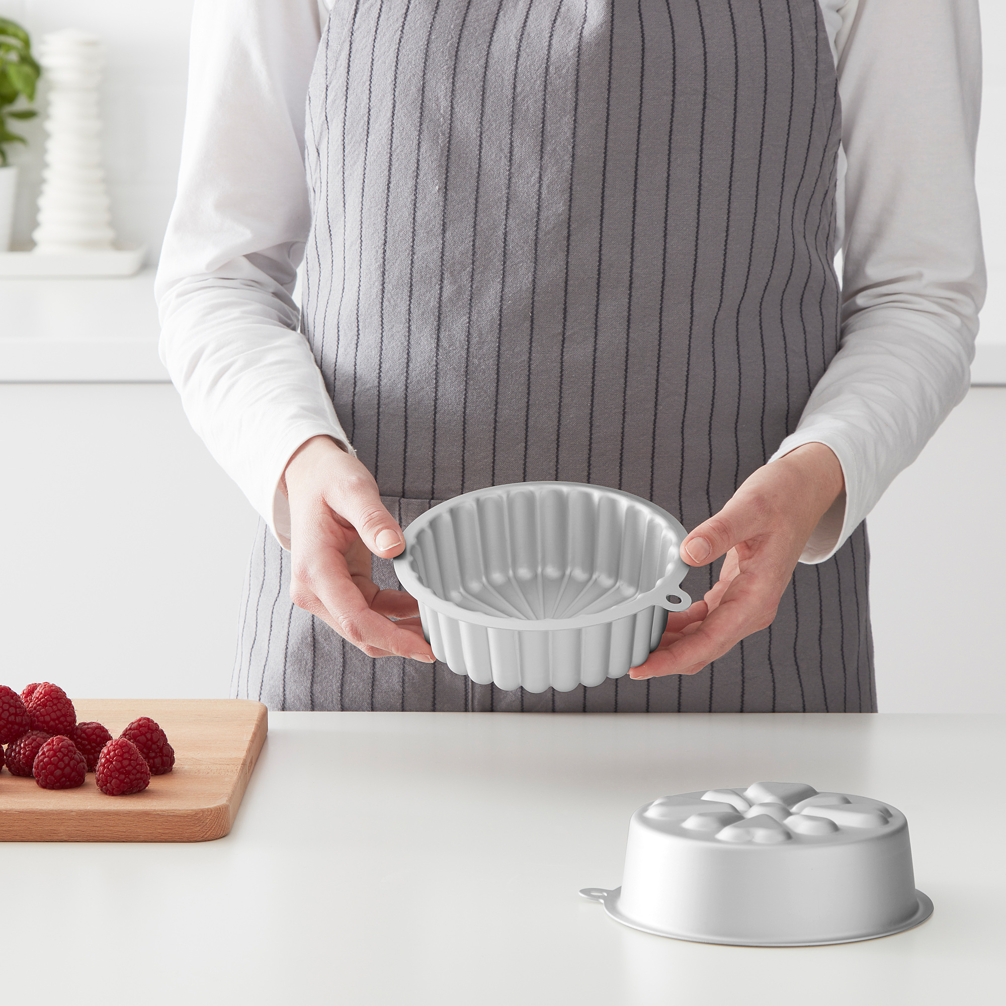 VARDAGEN Baking tin, silvercolour, 0.5 l IKEA