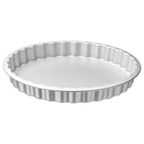 VARDAGEN Pie dish, silver-colour, 31 cm/1.8 l