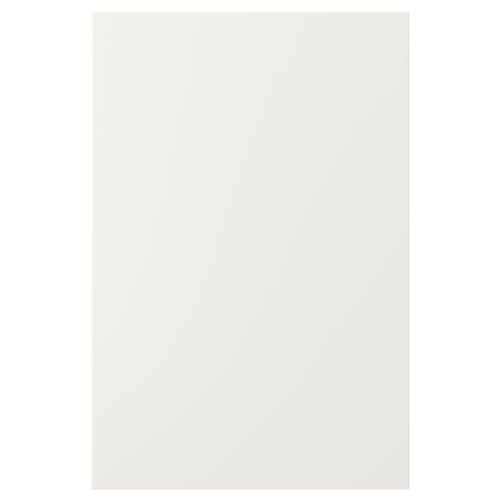 Modern white VEDDINGE kitchen cabinets