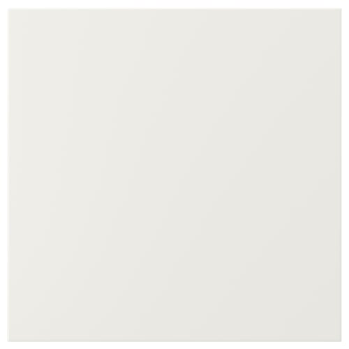 Simple white square graphic, modern and clean.