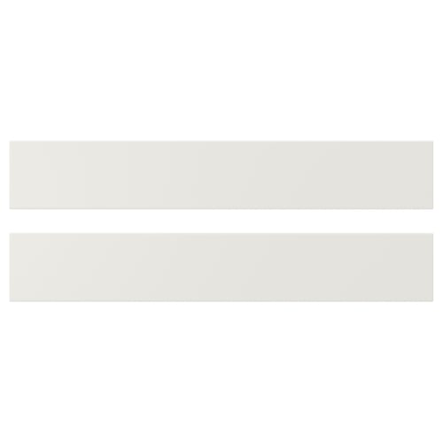 Two horizontal white panels; modern, smooth, rectangular design.