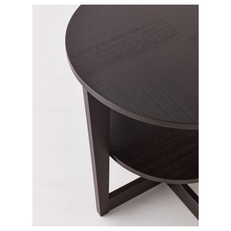 VEJMON side table, blackbrown, 60 cm IKEA