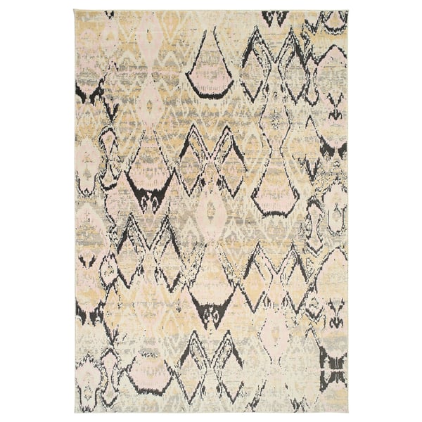 VERNINGE Rug, low pile, multicolour, 160x235 cm