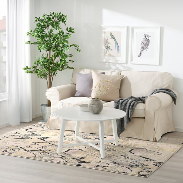 VERNINGE Rug, low pile, multicolour, 160x235 cm