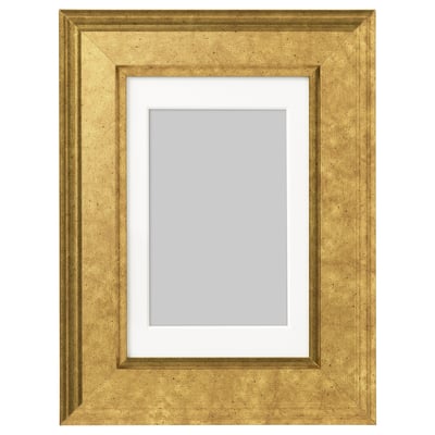 VIRSERUM Frame, gold-colour, 10x15 cm