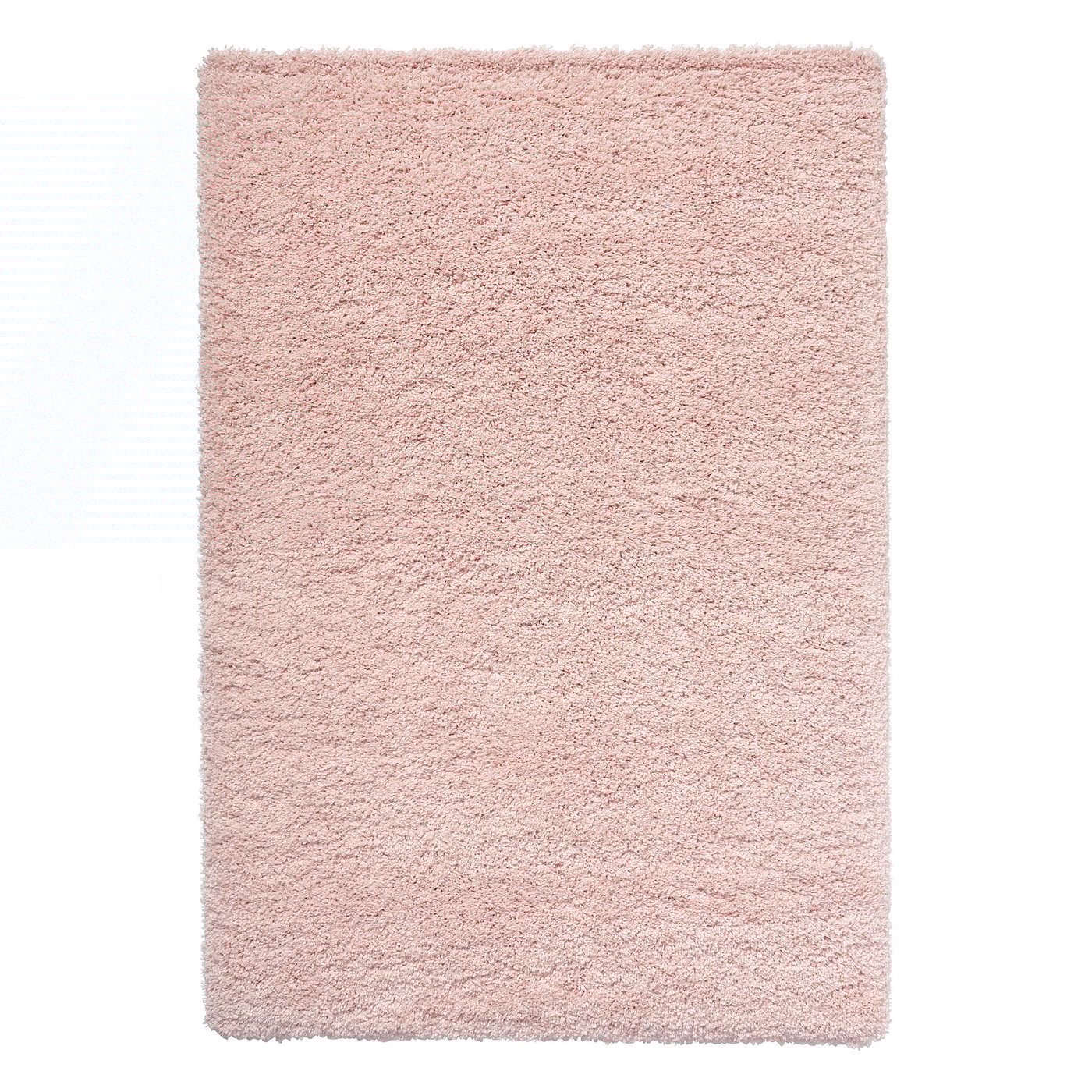 VOLLERSLEV Rug, high pile, pale pink, 160x230 cm IKEA