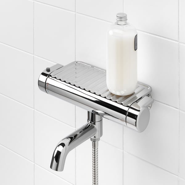 VOXNAN Thermostatic bath/shower mixer, chrome-plated, 150 mm