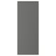 VOXTORP Door, dark grey, 40x100 cm