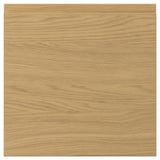 VOXTORP Door, oak effect, 40x40 cm