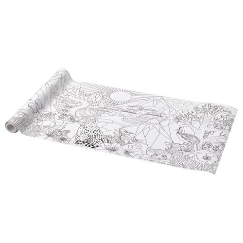 ALPTALL Colouring paper roll, The Himalayas, 8 m