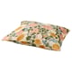 ARENBOK Pillowcase, beige/floral pattern, 50x60 cm
