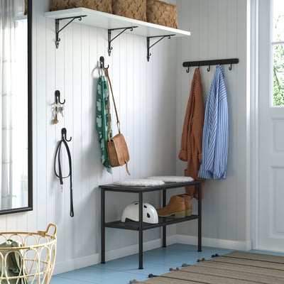 ÅRSJÖN Double hook, black