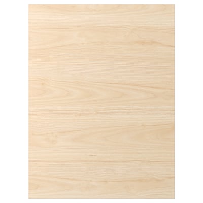 ASKERSUND light ash wooden panel, smooth with grain texture.