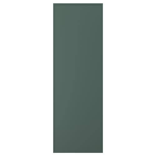ASPUDDEN Door, dark grey-green, 60x180 cm
