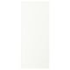 ASPUDDEN mirror - rectangle, white, framed, glass