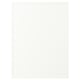 ASPUDDEN table, white, square, plastic edging & foil