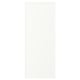 ASPUDDEN, white cabinet, rectangular, smooth finish, made of particleboard and fiberboard.